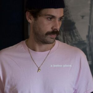 UK/EU/  Better Place - Pink T-shirt